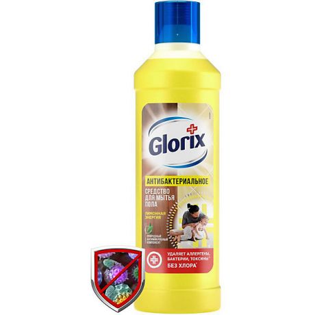 Glorix Чистящее средство для пола Glorix Лимонная энергия, 1 л
