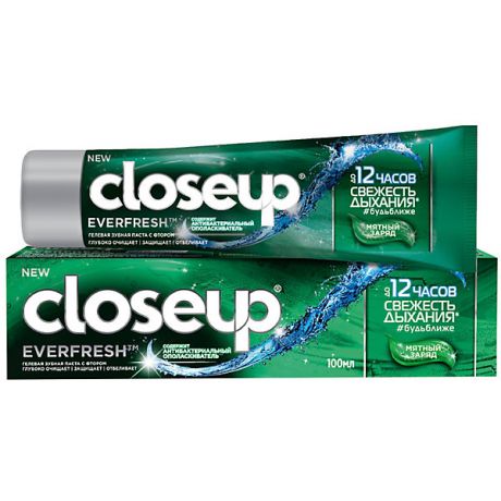 Close Up Зубная паста Unilever Closeup мятный заряд, 100 мл