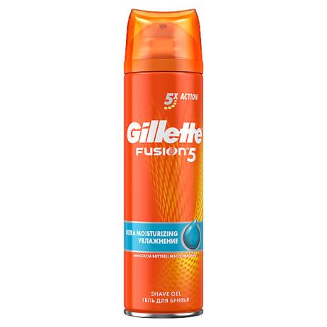 Gillette Гель Для Бритья Gillette Fusion5 Ultra Moisturizing 200 мл