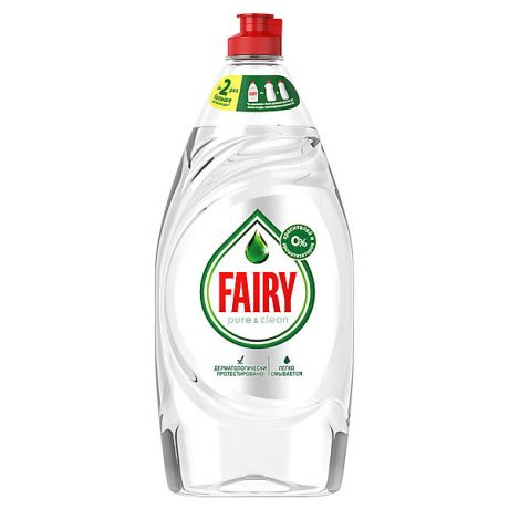 Fairy Средство для мытья посуды Fairy Pure & Clean 900 мл