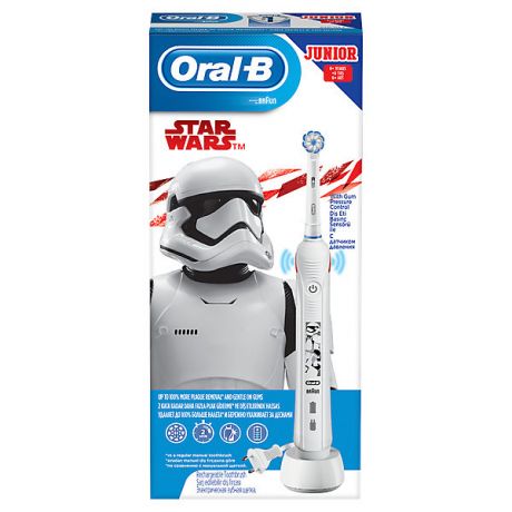 Oral-B Электрическая зубная щетка Oral-B Junior Pro2 Star Wars
