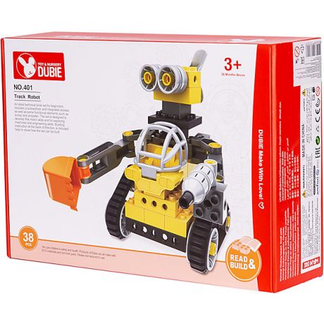Junfa Toys Машинка-конструктор Junfa Toys "Собери сам" Робот, 43 детали