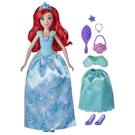Hasbro Кукла Disney Princess Ариэль в платье с кармашками