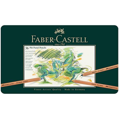 Faber-Castell Пастельные карандаши Faber-Castell Pitt Pastel, 36 цветов