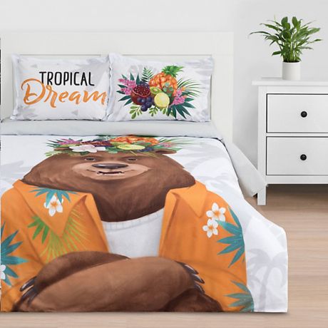 Этель Комплект постельного белья Этель Tropical dream, 1,5-спальное