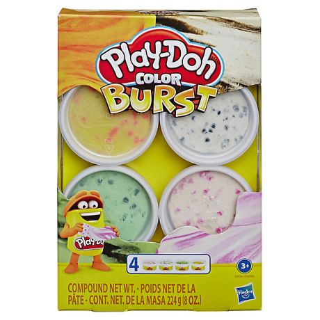 Hasbro Набор пластилина Play-Doh "Взрыв цвета" Пастельные цвета