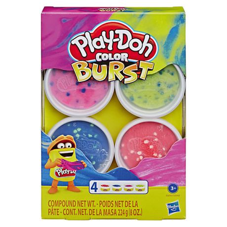 Hasbro Набор пластилина Play-Doh "Взрыв цвета" Яркие цвета