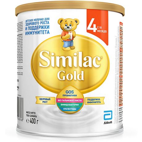 Similac Молочная смесь Similac Gold 4, с 18 мес, 400 г