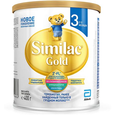 Similac Молочная смесь Similac Gold 3, с 12 мес, 400 г