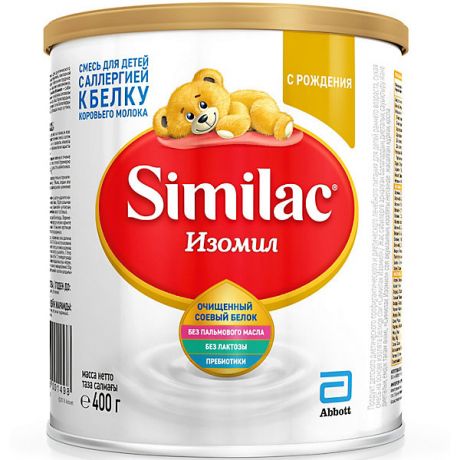 Similac Молочная смесь Similac Изомил, с 0 мес, 400 г