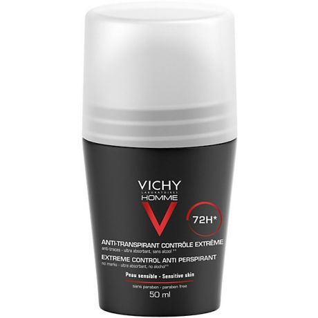 Vichy Дезодорант при избыточном потоотделении Vichy Homme, 50 мл