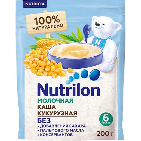 Nutrilon Молочная каша Nutrilon кукурузная с 6 мес 200 г