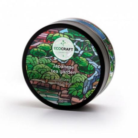 EcoCraft Маска для увлажнения волос "Японский чайный сад", 150 мл (EcoCraft, Для волос)