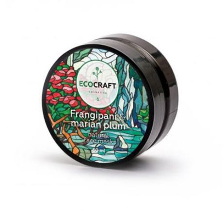 EcoCraft Маска для увлажнения кожи лица "Франжипани и марианская слива", 60 мл (EcoCraft, Для лица)