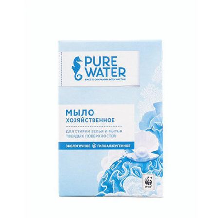 Pure water Хозяйственное мыло 175 г (Pure water, Pure Water)