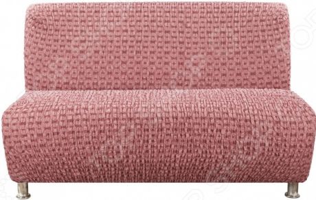 Натяжной чехол на трехместный диван без подлокотников Еврочехол «Сиена Сатурно»