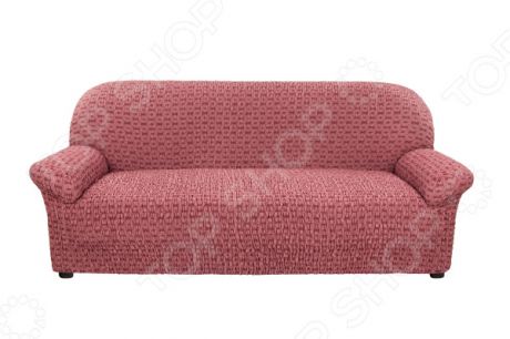 Натяжной чехол на трехместный диван Еврочехол «Сиена Сатурно»