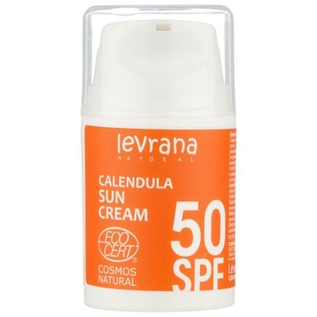 Levrana Солнцезащитный крем "Календула", SPF50, 50 мл (Levrana, Защита от солнца)