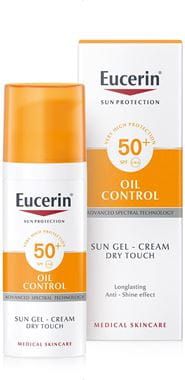 Eucerin Солнцезащитный гель-крем для проблемной кожи лица, SPF 50+, 50 мл (Eucerin, Sun Protection)