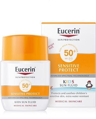 Eucerin Детский солнцезащитный флюид, SPF 50+, 50 мл (Eucerin, Sun Protection)