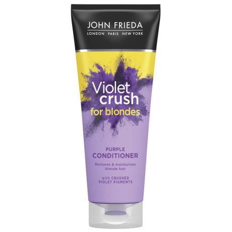 John Frieda Кондиционер с фиолетовым пигментом для восстановления и поддержания оттенка светлых волос Violet Crush 250 мл (John Frieda, Violet Crush)