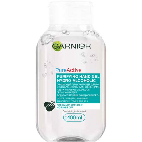 Garnier Гель-санитайзер для рук Очищающий с антибактериальными свойствами 100 мл (Garnier, Для тела)