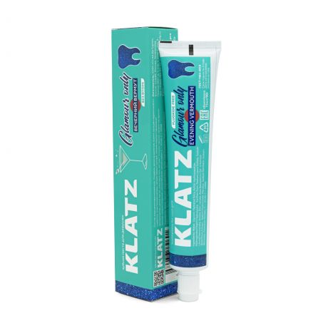 Klatz Зубная паста для девушек "Вечерний вермут" без фтора 75 мл (Klatz, Glamour Only)