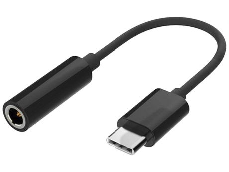 Аксессуар Greenconnect USB Type-C - Mini Jack 3.5mm Black GCR-52308