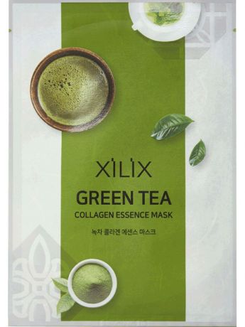 Dearboo / Xilix Маска для лица с коллагеном и экстрактом зеленого чая, 25 мл (Dearboo / Xilix, Уход за лицом)