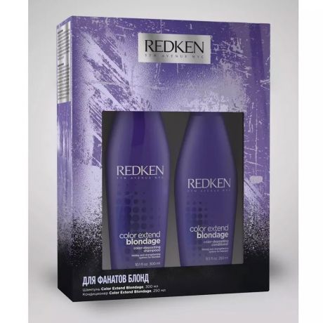 Redken Набор для светлых и осветленных волос Color Extend Blondage: Шампунь, 300 мл + Кондиционер, 250 мл (Redken, Уход за волосами)