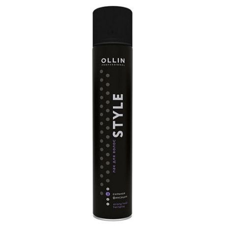 Ollin Professional Лак для волос сильной фиксации, 500 мл (Ollin Professional, Style)
