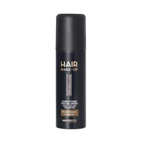 Brelil Professional Спрей-макияж для волос, темный блонд, 75 мл (Brelil Professional, Hair make-up)