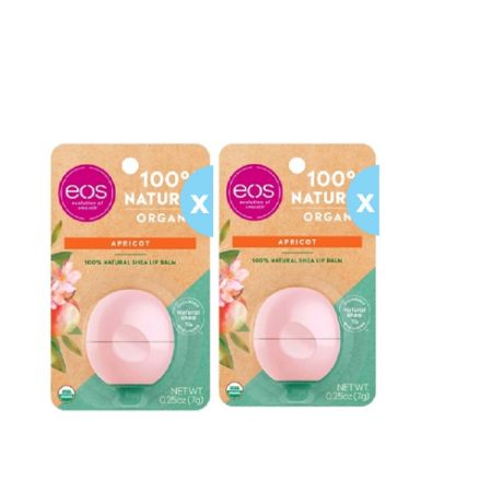 EOS Набор Бальзам для губ Organic honey lip balm на картонной подложке х 2 шт (EOS, Lip Balm)