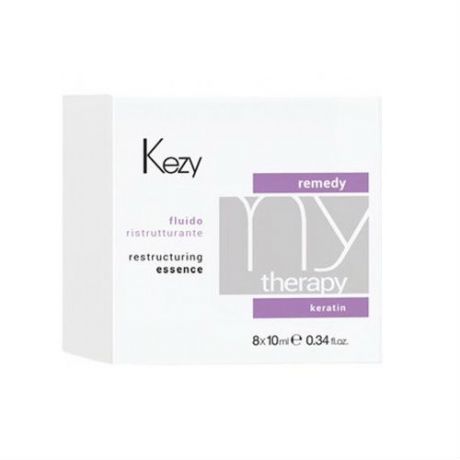 Kezy Флюид реструктурирующий с кератином 10 мл 8 штук (Kezy, Mytherapy)