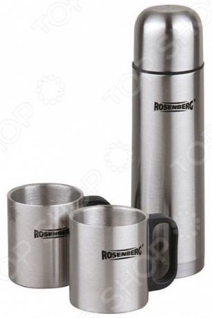 Набор подарочный: термос и кружки Rosenberg RSS-420105
