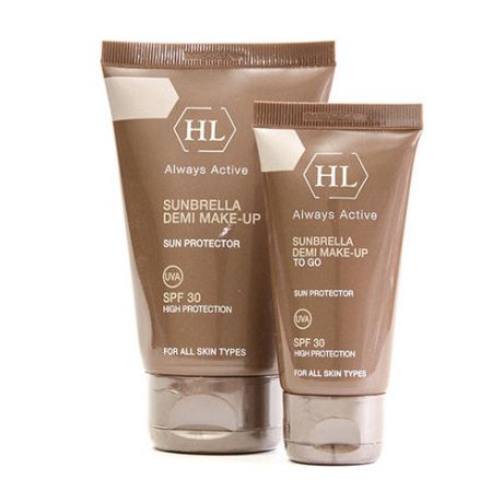 Holyland Laboratories Cолнцезащитный крем с тоном To Go Demi Make-Up 50 мл (Holyland Laboratories, Sunbrella)