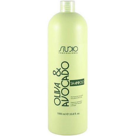 Kapous Professional Шампунь увлажняющий для волос с маслами авокадо и оливы 1000 мл (Kapous Professional, Kapous Studio)