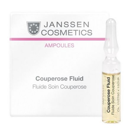 Janssen Cosmetics Сосудоукрепляющий концентрат для кожи с куперозом 3 * 2 мл (Janssen Cosmetics, Ампульные концентраты)