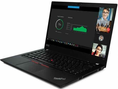 Ноутбук Lenovo ThinkPad T14 20UD0011RT (AMD Ryzen 5 PRO 4650U 2.1 GHz/8192Mb/256Gb SSD/AMD Radeon Graphics/Wi-Fi/Bluetooth/Cam/14.0/1920x1080/Windows 10 Pro 64-bit)