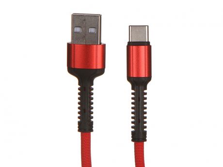 Аксессуар Ldnio LS63 USB - USB Type-C 2.4A 1m Red LD_B4462