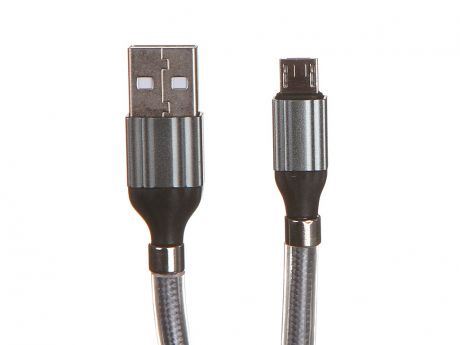 Аксессуар Ldnio LS491 USB - Micro USB 2.4A 1m Gray LD_B4463
