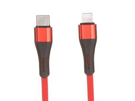 Аксессуар Ldnio LC961 USB - USB Type-C/Lightning 2A 1m Red LD_B4617
