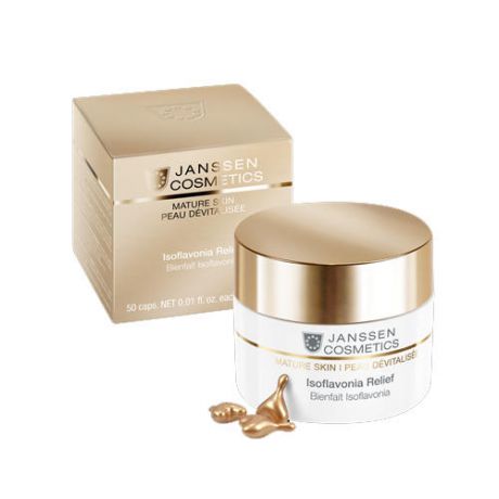 Janssen Cosmetics Isoflavonia Relief Капсулы с фитоэстрогенами 50 шт. (Janssen Cosmetics, Mature Skin)