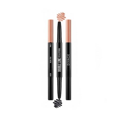 Divage Карандаш Для Глаз И Губ Автоматический Double Line Eye & Lip Pencil (Divage, Карандаш для глаз)