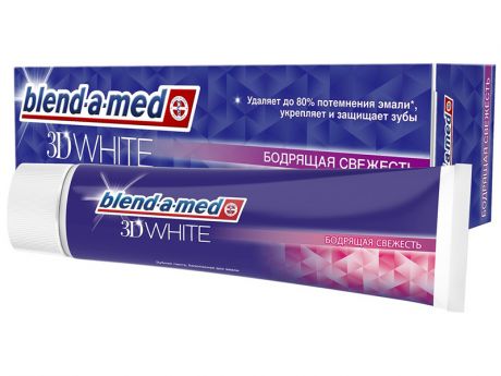 Зубная паста Blend-a-med 3D White Бодрящая свежесть 100ml 5013965612725