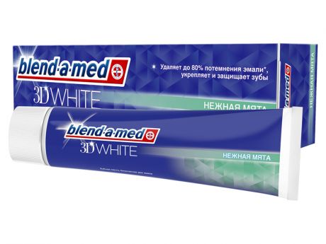 Зубная паста Blend-a-med 3D White Нежная мята 100ml 5000174415773