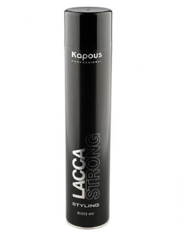 Kapous Professional Лак аэрозольный для волос сильной фиксации 500 мл (Kapous Professional, Средства для укладки)