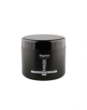 Kapous Professional Питательная маска для волос с экстрактом пшеницы и бамбука серии Caring Line 500 мл (Kapous Professional)