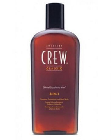 American Crew Classic 3-in-1 Шампунь, кондиционер и гель для душа 250 мл (American Crew, Для тела и волос)