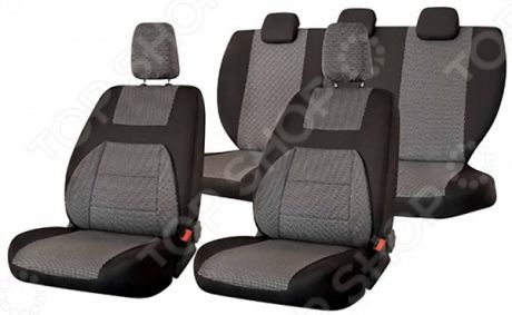 Комплект чехлов на сиденья автомобиля SKYWAY Drive Lada Priora (2007-2013)